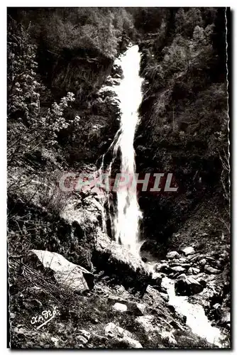 Moderne Karte Environs de la Ferriere d&#39Allevard Fond de France La cascade du Pissou