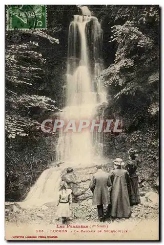 Ansichtskarte AK Luchon La cascade de Sourrouille