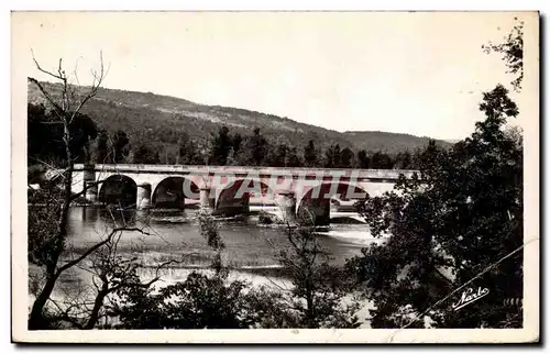 Ansichtskarte AK Souillac Le pont sur la Dordogne