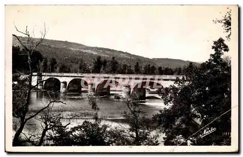 Cartes postales Souillac Le pont sur la Dordogne