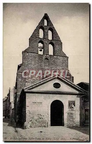 Ansichtskarte AK Agen Eglise Notre Dame du Bourg