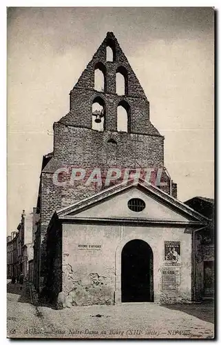 Cartes postales Agen Eglise Notre Dame du Bourg