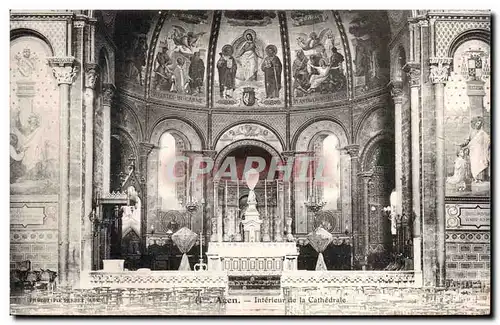 Cartes postales Agen Interieur de la cathedrale