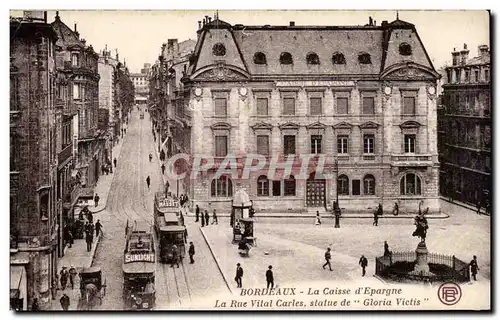 Bordeaux - La Caisse d&#39Epargne - Ansichtskarte AK