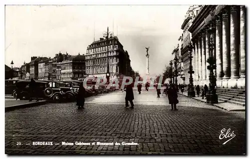 Bordeaux - Monument des Girondins - Cartes postales