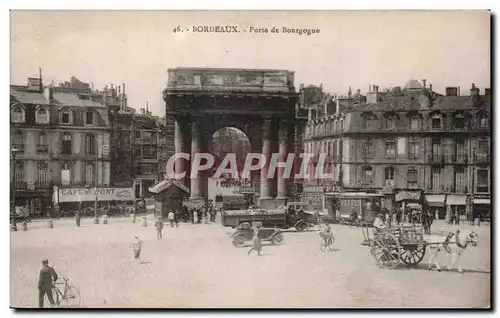 Bordeaux - Porte de Bourgogne - Ansichtskarte AK