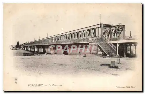 Bordeaux - La Passerelle - Ansichtskarte AK