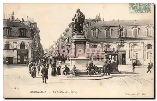 Bordeaux - La Statue de Tourny - Ansichtskarte AK