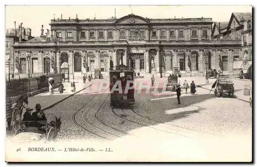 Bordeaux - L&#39Hotel de Ville - Cartes postales