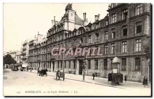 Bordeaux - Le Lycee National - Cartes postales