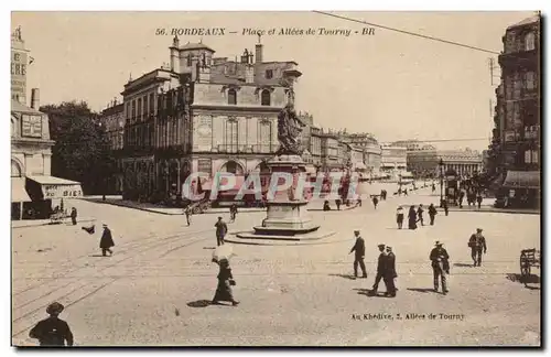 Bordeaux - Place et Allees de Tourny - Cartes postales