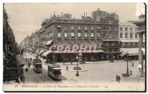 Bordeaux - Le Cours de l&#39Intendance - Cartes postales