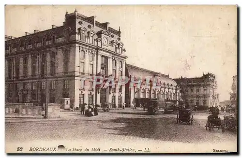 Bordeaux - La Gare du Midi - Cartes postales