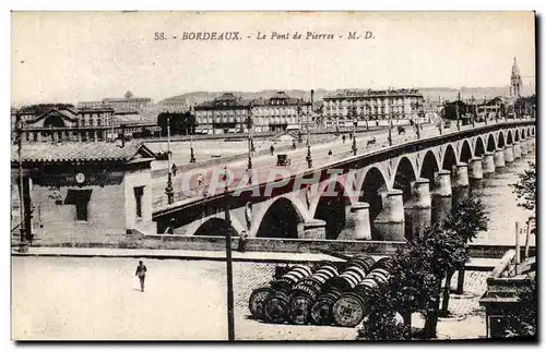 Bordeaux - Le Pont de Pierre - Cartes postales