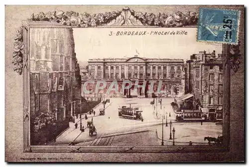 Bordeaux - L&#39Hotel de Ville - Cartes postales