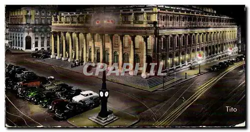 Bordeaux - Le Grand Theatre - La Nuit - Cartes postales