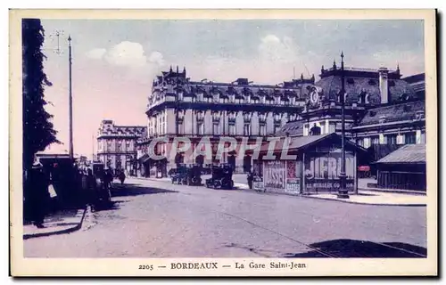 Bordeaux - La Gare St Jean - Ansichtskarte AK