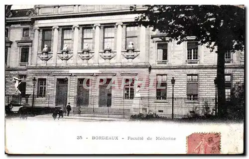 Bordeaux - Faculte de Medecine - Ansichtskarte AK
