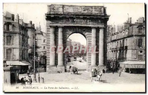 Bordeaux - La Porte des Salinieres - Ansichtskarte AK