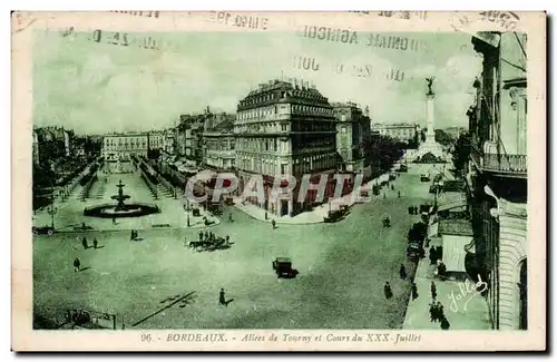 Bordeaux - Allees de Tourny - Cartes postales