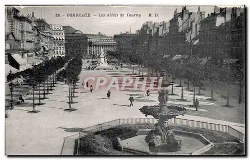 Bordeaux - Allees de Tourny - Cartes postales