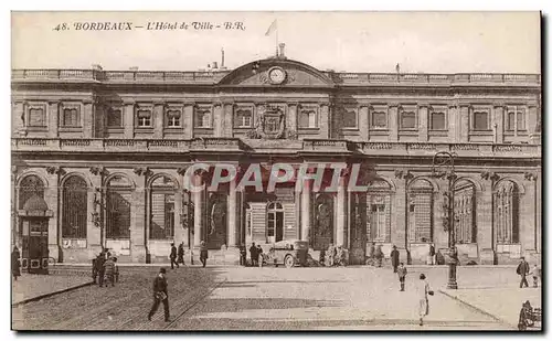 Bordeaux - L&#39Hotel de Ville - Cartes postales