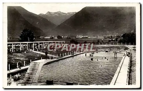 Luchon - La Piscine - Swimming Pool - Ansichtskarte AK