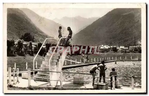 Luchon - La Piscine - Swimming Pool - Ansichtskarte AK