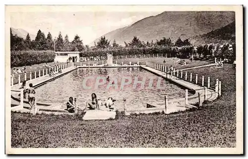 Luchon - La Piscine - Swimming Pool - Ansichtskarte AK