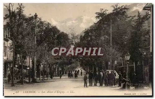 Luchon - Les Allees d&#39Etigny - Cartes postales