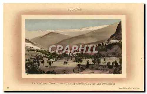 Luchon - Vue sur Saint Paul et les Pyrenees - Cartes postales