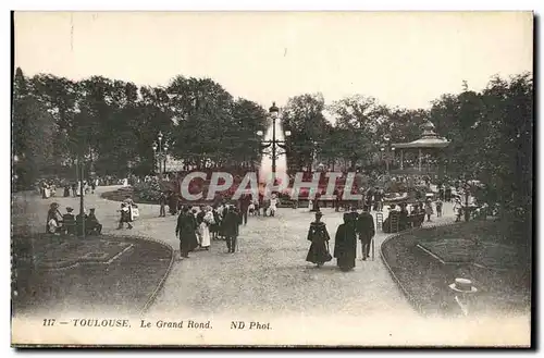 Toulouse - Le Grand Rond - Ansichtskarte AK