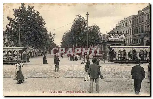 Toulouse - L'Allee Lafayette - Cartes postales