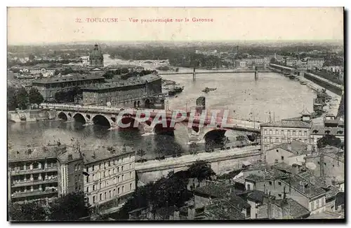 Toulouse - Vue Generale sur la Garonne - Cartes postales