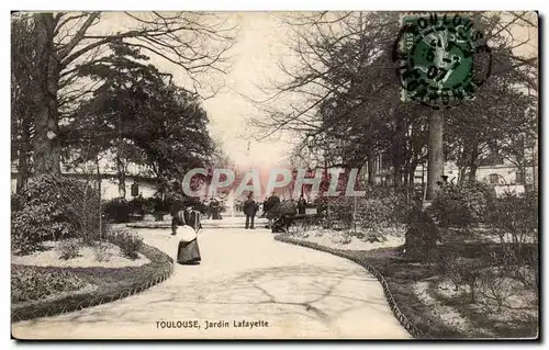 Toulouse - Jardin Lafayette - Ansichtskarte AK