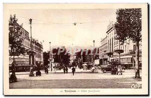 Toulouse - Allees Jean Jaures - Ansichtskarte AK