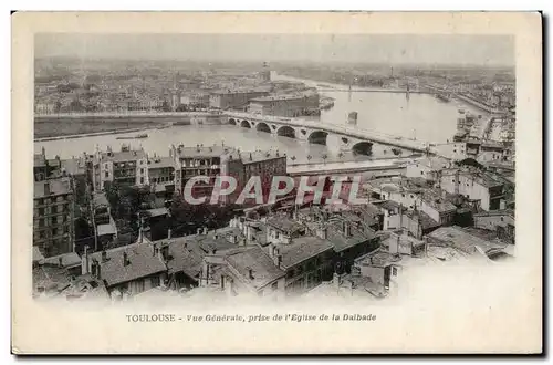 Toulouse - Vue Generale - prise de l&#39Eglise - Cartes postales