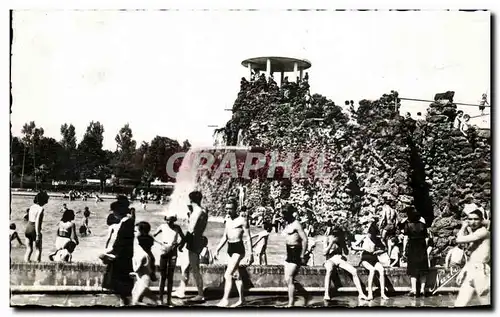 Toulouse - Piscine Municipale - Le Rocher et sa Cascade - Swimming Pool - Ansichtskarte AK