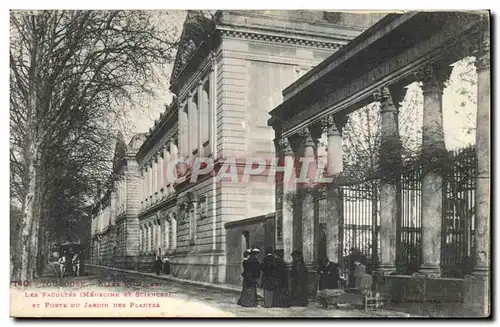 Toulouse - Les Facultes - Medecine et Science - Porte du Jardin des Plantes - Ansichtskarte AK