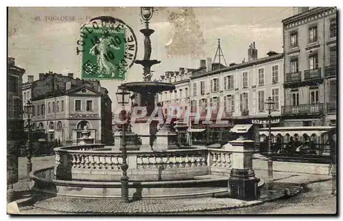 Toulouse - La Fontaine - Cartes postales