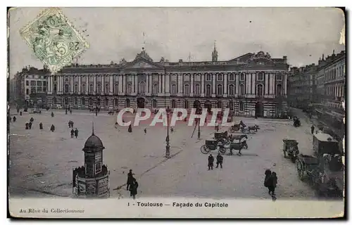 Toulouse - Facade du Capitole - Ansichtskarte AK