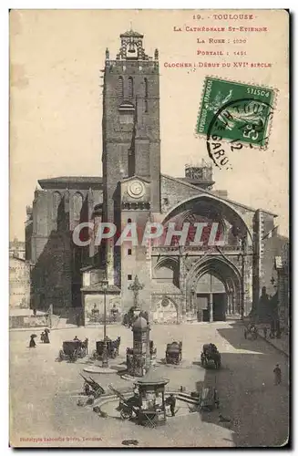 Toulouse - La Cathedrale St Etienne - Cartes postales