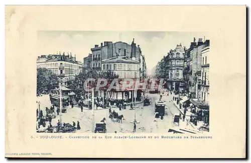 Toulouse - Cathedrale de la Rue d&#39Alsace Lorraine - Cartes postales