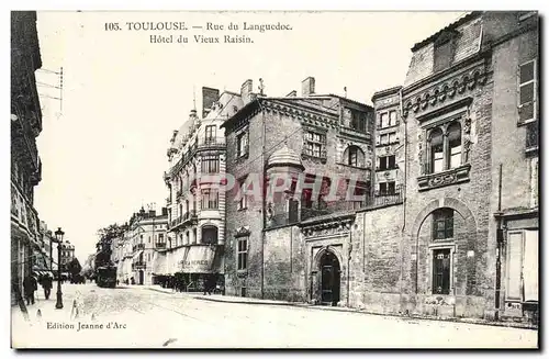 Toulouse - Porte Saint Pierre Hotel du vieux raisin - Ansichtskarte AK