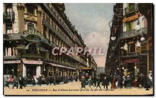 Toulouse - Rue d&#39Alsace Lorraine Au Gaspillage - Ansichtskarte AK