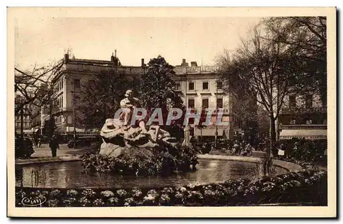 Toulouse - Place Lafayette et Jardin - Cartes postales