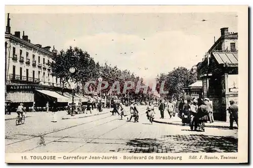 Toulouse - Carrefour Jean Jaures - Boulevard de Strasbourg - Cartes postales