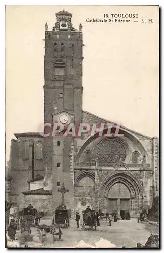 Toulouse - Cathedrale St Etienne - Cartes postales