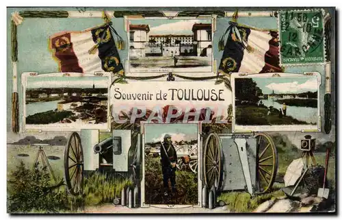Toulouse - Souvenir Militaria - Cartes postales