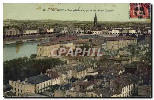 Toulouse - Vue Generale prise de Saint Cyprien - Ansichtskarte AK